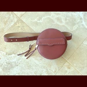 Rebecca Minkoff brown leather belt bag